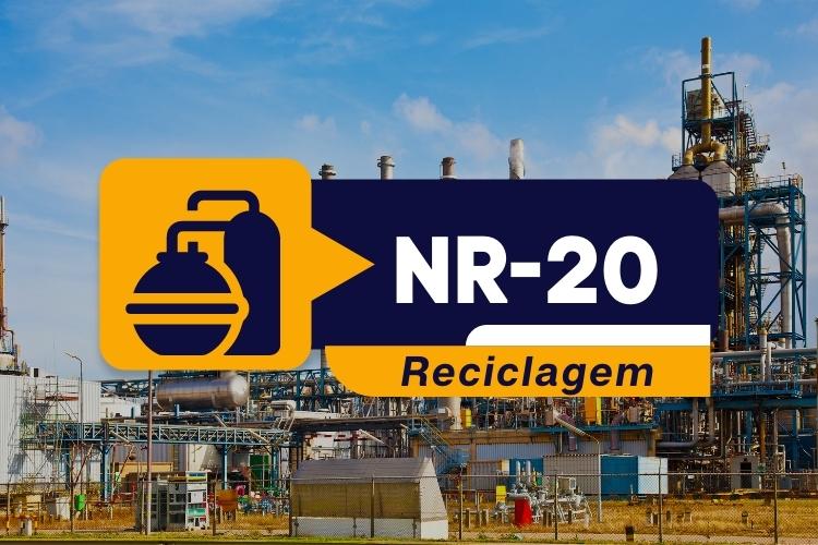 NR 20 – Segurança com Líquidos e inflamáveis – Intermediário  – Classe II – Reciclagem